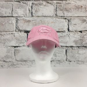 Florida Gators Pink Blingy Rhinestone Cap